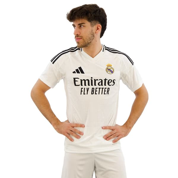 Adidas Real Madrid 24/25 Hjemmetrøje Hvid 3XL