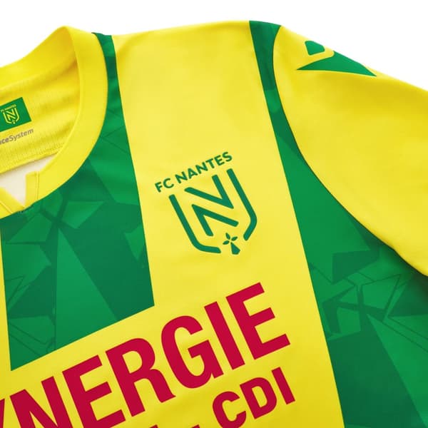 Macron Fc Nantes 24/25 Hjemmetrøje  2XL