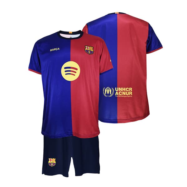 Fc Barcelona Kit Fc Barcelona 24/25 20 Dani Olmo Junior T-shirt Med Korte ærmer Til Hjemmet  10 Years