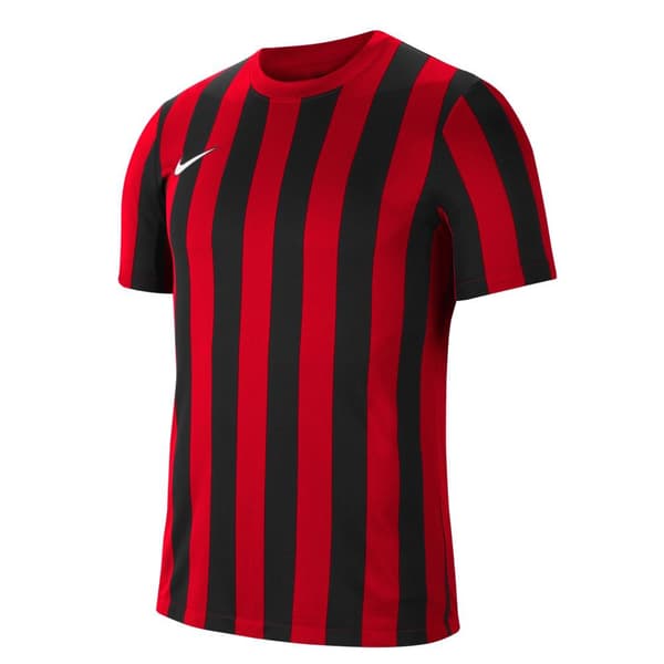 Nike Dri Fit Division 4 Striped T-shirt Med Korta ärmar Röd M Man