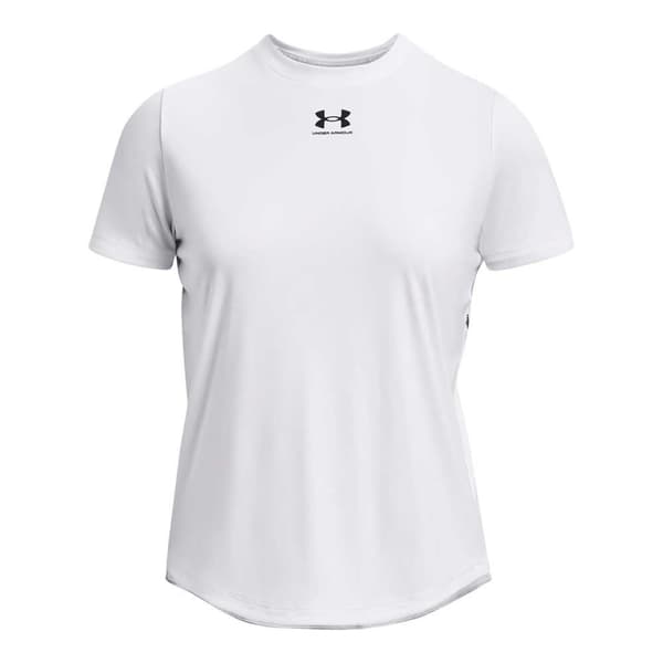 Under Armour Challenger Pro Train T-shirt Med Korta ärmar Vit S Kvinna