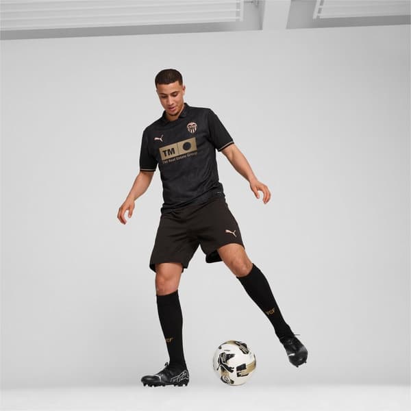 Puma Valencia Cf 23/24 Borta Fotbollströjor Svart L
