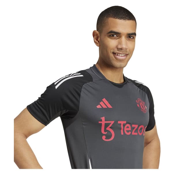 Adidas Manchester United 24/25 Eu Træningstrøje Med Korte ærmer  L