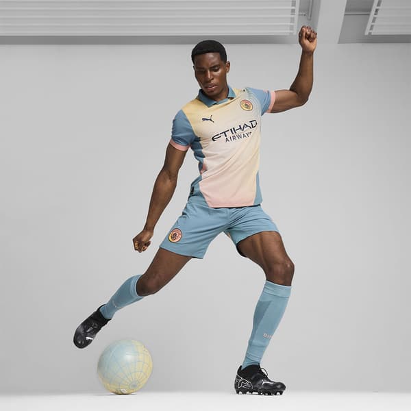 Puma Manchester City Fc Authentic T-shirt Med Korta ärmar S