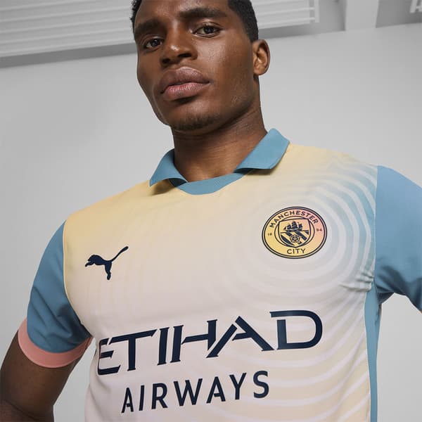 Puma Manchester City Fc Authentic T-shirt Med Korta ärmar M