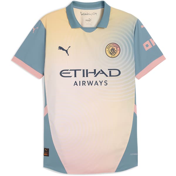 Puma Manchester City Fc Authentic T-shirt Med Korta ärmar  L