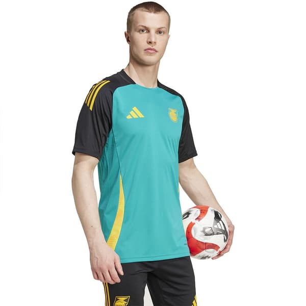 Adidas Jamaica 24/25 Tiro Träningströja Med Kort ärm Blå 3XL