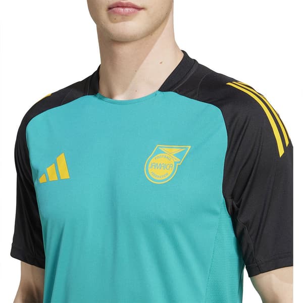 Adidas Jamaica 24/25 Tiro Träningströja Med Kort ärm Blå 3XL