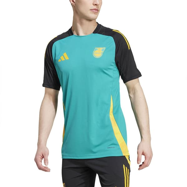 Adidas Jamaica 24/25 Tiro Träningströja Med Kort ärm Blå 3XL