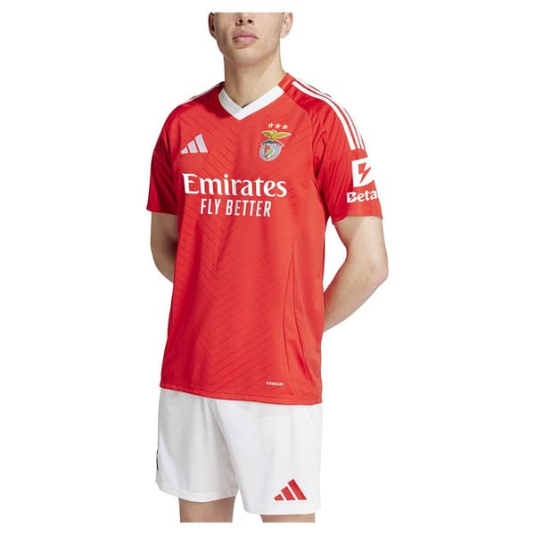 Adidas Benfica 24/25 Hjemmetrøje Rød XS