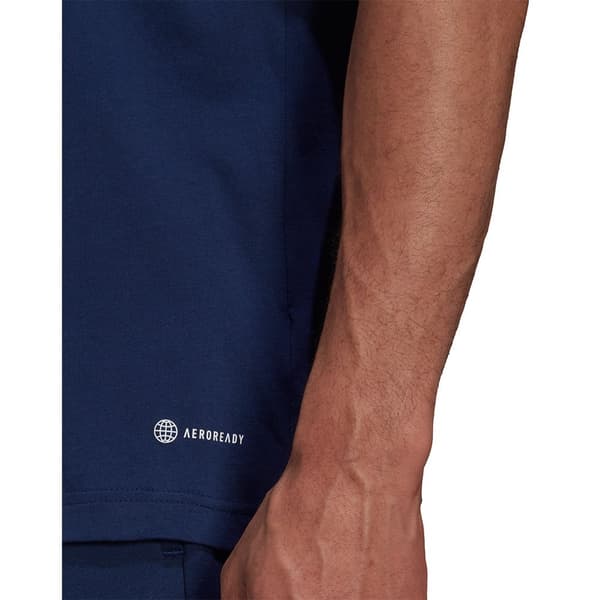 Adidas Entrada 22 T-shirt Med Korta ärmar Blå 2XL / Regular Man