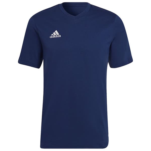 Adidas Entrada 22 T-shirt Med Korta ärmar Blå 2XL / Regular Man