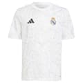 Miniatyrbillede 3 af 7: Adidas Real Madrid 24/25 Junior Pre-match T-shirt Med Korte ærmer Hvid 15-16 Years