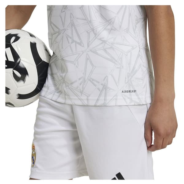 Adidas Real Madrid 24/25 Junior Pre-match T-shirt Med Korte ærmer Hvid 15-16 Years