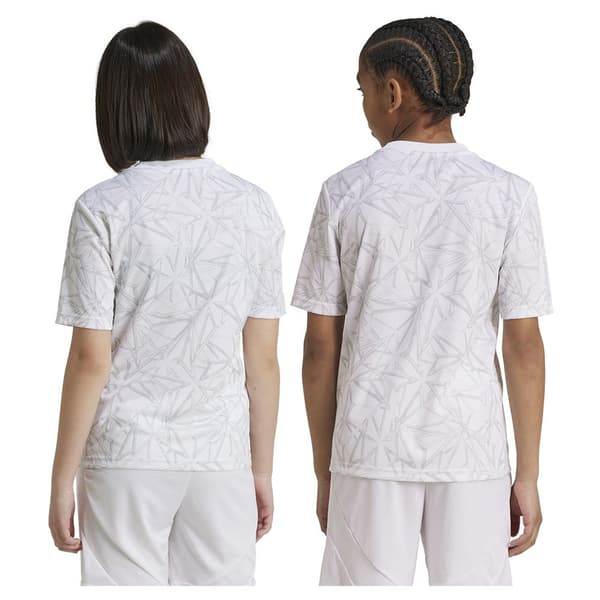 Adidas Real Madrid 24/25 Junior Pre-match T-shirt Med Korte ærmer Hvid 15-16 Years