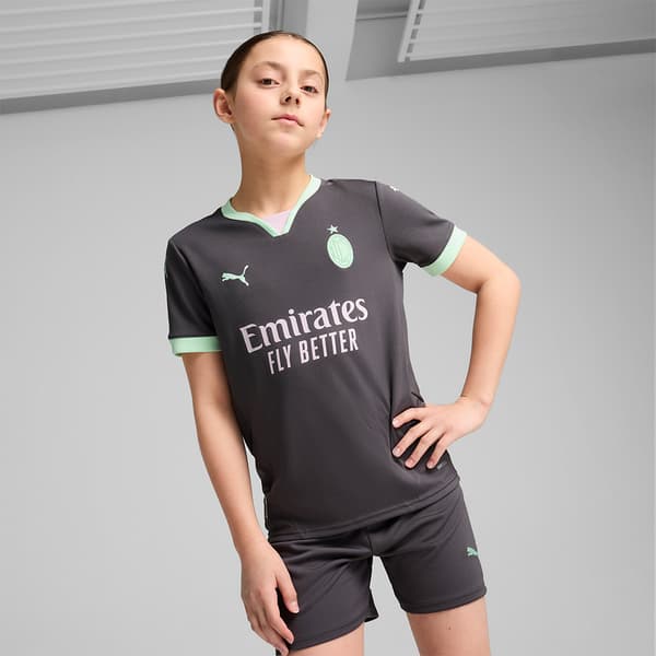 Puma Ac Milan Junior Tredje Kortärmad T-shirt  7-8 Years