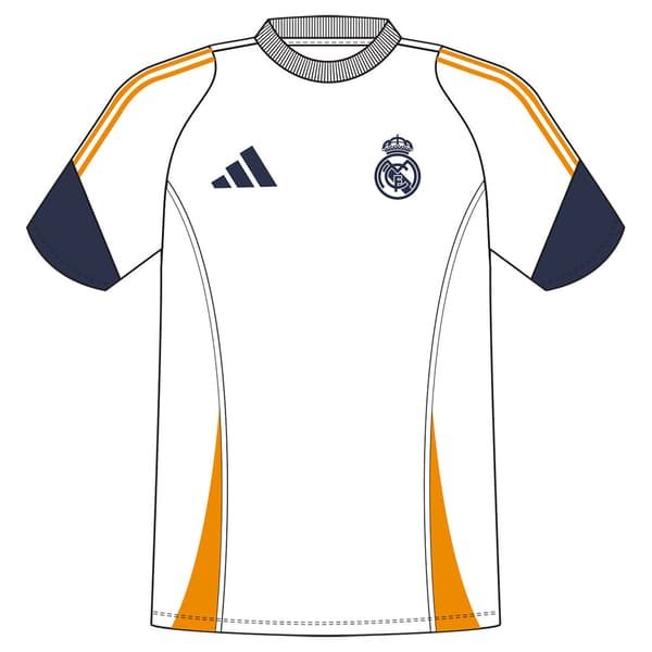 Adidas Real Madrid 24/25 Tiro 24 Sweat T-shirt Med Korta ärmar  L / Regular