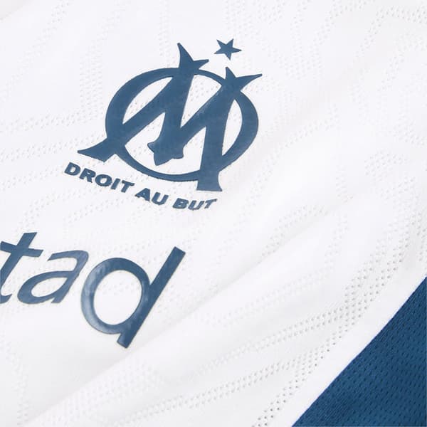 Puma Olympique Marseille Junior Tränings T-shirt Med Korta ärmar Vit 9-10 Years