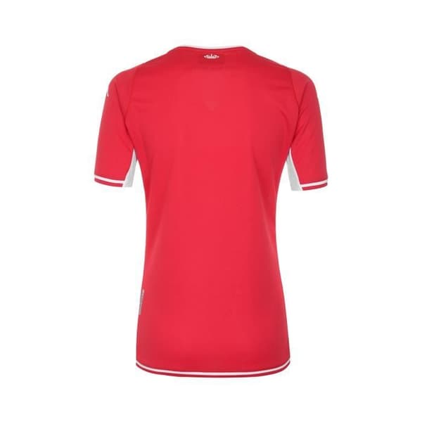 Kombat Lady Home AS Monaco Damtröja Röd - Kappa - Korta ärmar - Andas - Nr