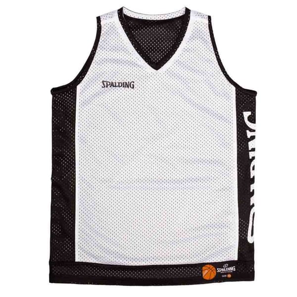 Spalding Reversible ärmlös T-shirt Svart S Man