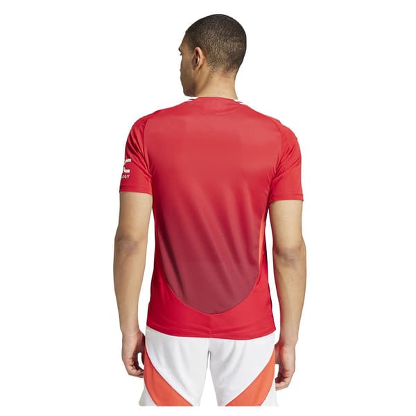 Adidas Manchester United 24/25 Authentic Hemmaställ T-shirt Med Korta ärmar Röd XS