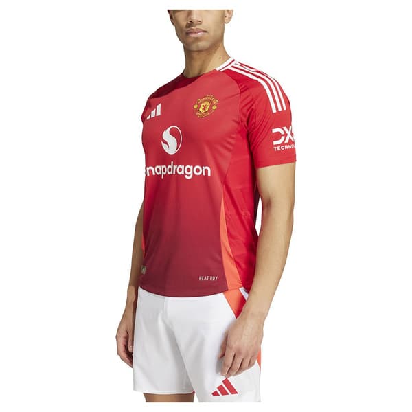 Adidas Manchester United 24/25 Authentic Home Lyhythihainen T-paita Punainen L