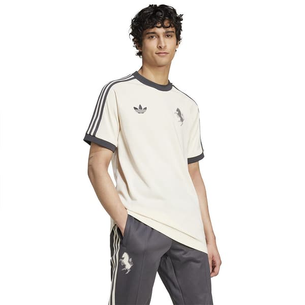 Adidas Juventus Originals 3 Stripes T-shirt Med Korta ärmar XS Man