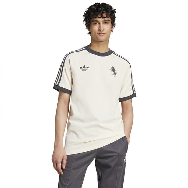 Adidas Juventus Originals 3 Stripes T-shirt Med Korta ärmar XS Man