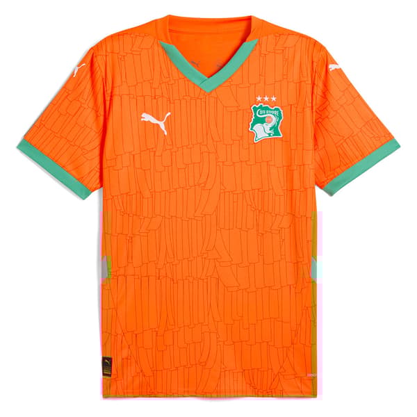 Puma Costa De Marfil Replica Home T-shirt Med Korte ærmer  L