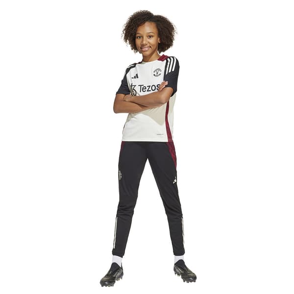 Adidas Manchester United 24/25 Tiro Koulutus Juniori Lyhythihainen T-pait  13-14 Years