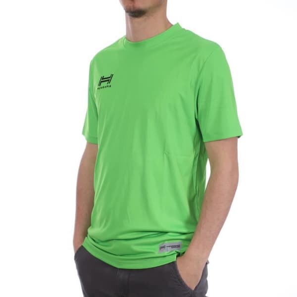 Fotbollströja herr Hungaria Match MC - Grön - Kort ärm - Logotyp på bröstet