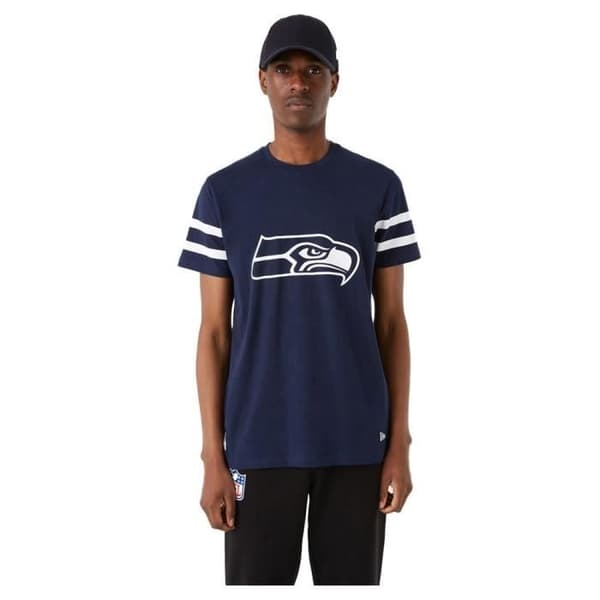 T-shirt - New Era - Seattle Seahawks - Blå - Korta ärmar - Vuxen Man