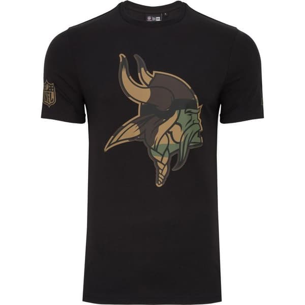 New Era Fotboll Supportertröja - NFL Lag noir / wood camo