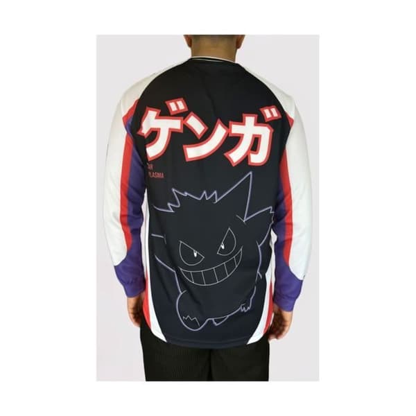 Neptun - Pokémon - Ectoplasma Fotbollströja - (XXL)