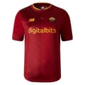 Miniatyrbild 1 av 4: AS Roma hemmatröja fotbollströja - New Balance - Röd - Herr - Kortärmad - Andas