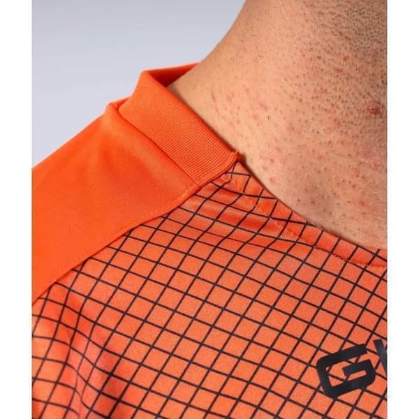 Givova Manchester långärmad tröja och shorts målvaktsset - orange/svart - XL