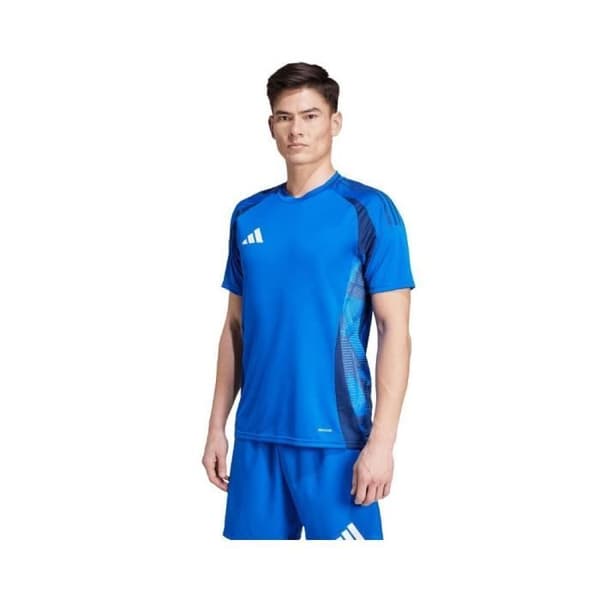 Adidas Tiro 24 tävlingsmatchtröja - Herr - Kortsleeve - Ventilerande blå