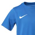 Miniatyrbild 3 av 4: NIKE Dri-FIT fotbollströja för barn i kungsblått och vitt