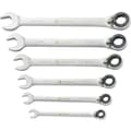Miniatyrbild 2 av 4: TOOLCRAFT 824124 U-ring-blocknyckelset, 6 delar Nyckelvidd (Metrisk) (för titel) 8 - 19 mm