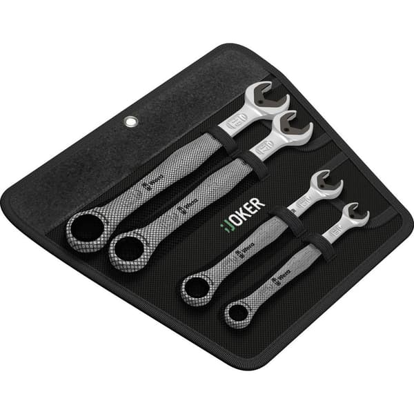 Wera 05073270001 Joker Spärr-ring-u-nyckel Nyckelvidd (Metrisk) (för titel) 10 mm