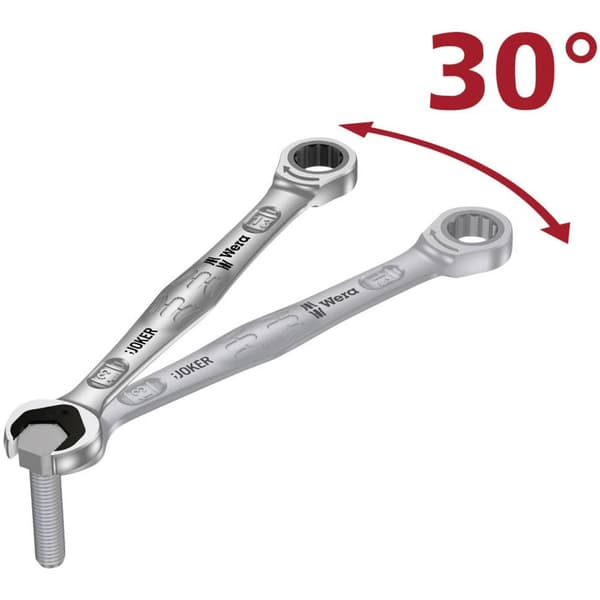 Wera 05073273001 Joker Spärr-ring-u-nyckel Nyckelvidd (Metrisk) (för titel) 13 mm