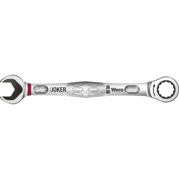 Wera 05073277001 Joker Spärr-ring-u-nyckel Nyckelvidd (Metrisk) (för titel) 17 mm