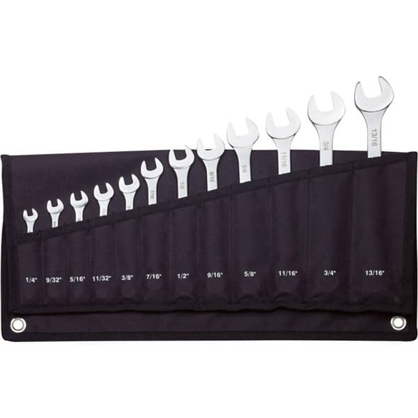 Proxxon Industrial 23816 SlimLine Ringskruvnyckelsats 12 delar Nyckelvidd (Tum) (för titel) 1/2 - 13/16
