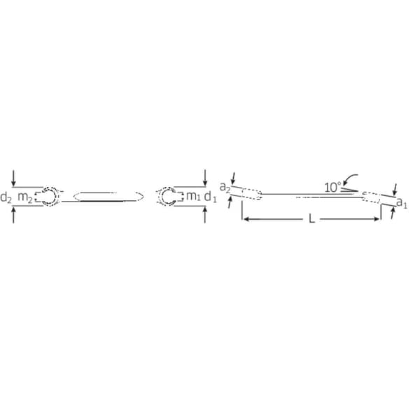 Stahlwille 41082736 24 27 X 36 Öppen dubbelringnyckel Nyckelvidd (Metrisk) (för titel) 27 - 36 mm