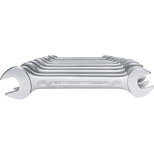 Gedore 6077540 Dubbelskruvnyckelsats 10 delar Nyckelvidd (Metrisk) (för titel) 6 - 27 mm