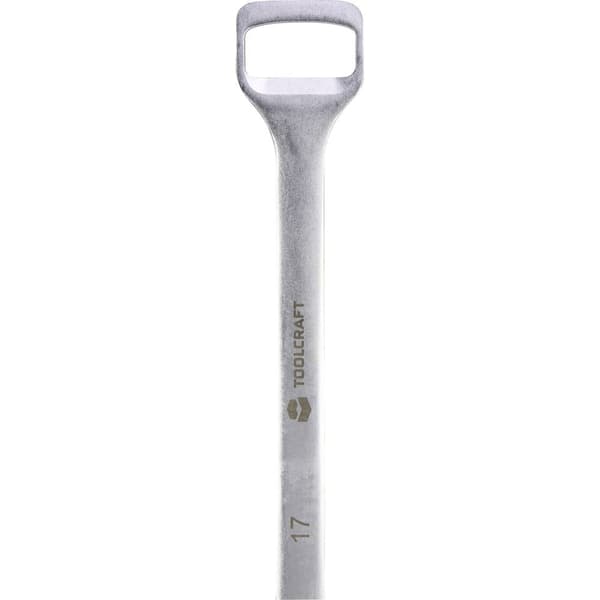 TOOLCRAFT TO-6542472 Flasköppnare U-nyckel Nyckelvidd (Metrisk) (för titel) 17 mm