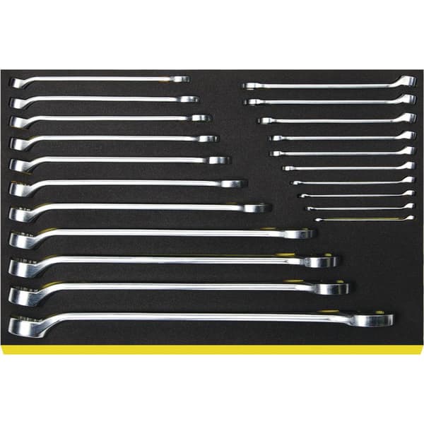 Stahlwille 96838771 TCS 14/21, 6-36MM Ringskruvnyckelsats Nyckelvidd (Metrisk) (för titel) 8 - 19 mm