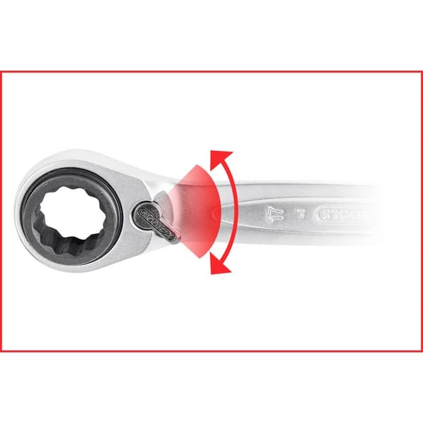 KS Tools 503.4565 503.4565 Ringnyckel Nyckelvidd (Metrisk) (för titel) 10 - 19 mm