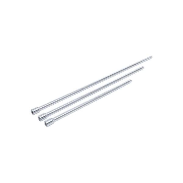 Förlängningar för spärrnyckel - BGS - 92237 - 3 st - 450/600/750 mm - Kolstål