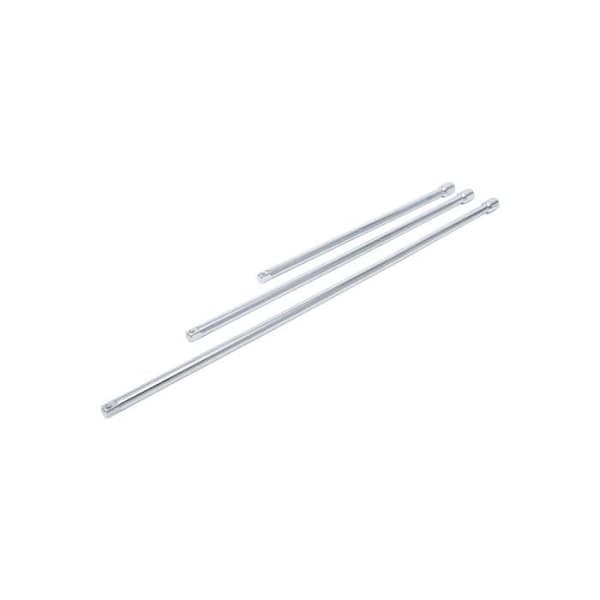 Förlängningar för spärrnyckel - BGS - 92237 - 3 st - 450/600/750 mm - Kolstål